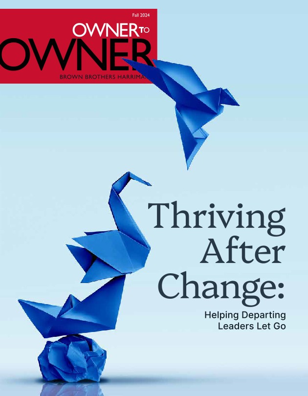 Owner to Owner Magazine - Q4 2024