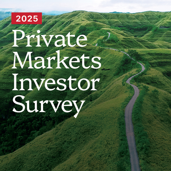 2025 Private Markets Investor Survey 